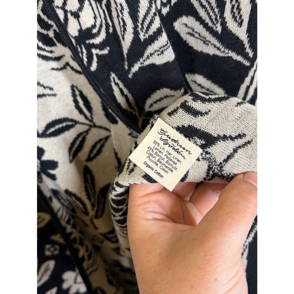 Gudrun Sjoden Oda Long Knit Vest Size Medium - Picture 9 of 9